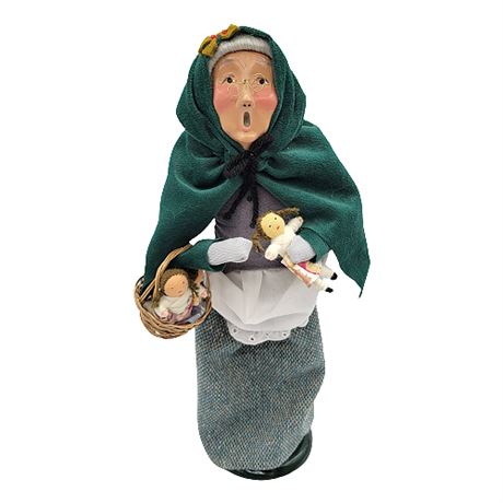 1995 Byers' Choice "The Carolers" Cries of London: Dollmaker