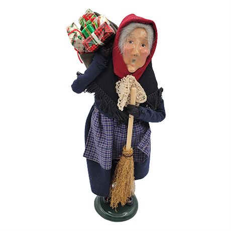 1994 Byers' Choice "The Carolers" Old Befana: An Italian Christmas Witch