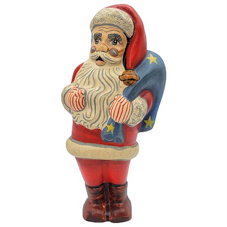 Vaillancourt Folk Art 11th Annual Starlight Santa #2000-30