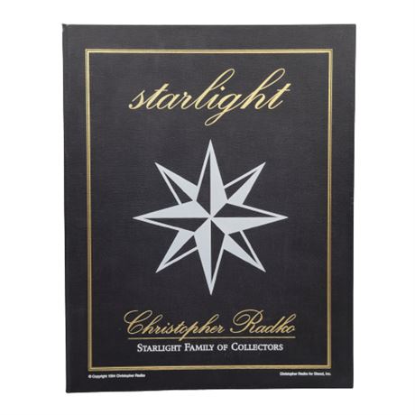 Christopher Radko "Starlight" Catalog Collection w/ Storage Box