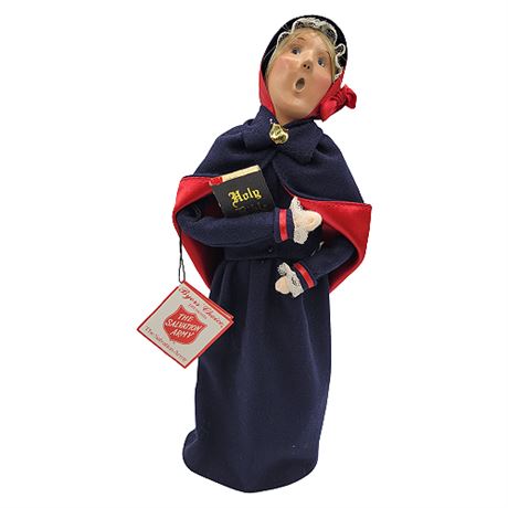 1999 Byers' Choice "The Carolers" Salvation Army: Woman w/ Bible