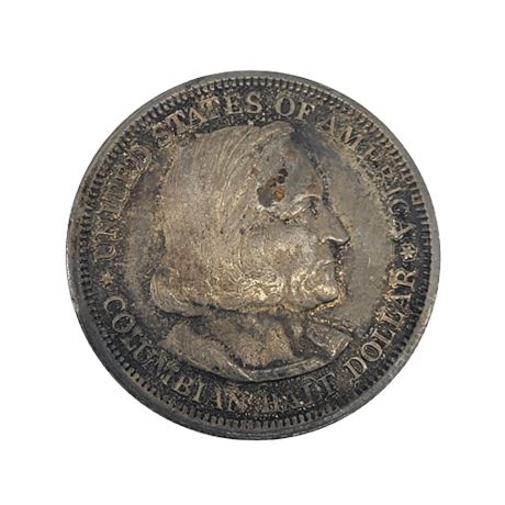 1893 Silver Columbian Half Dollar