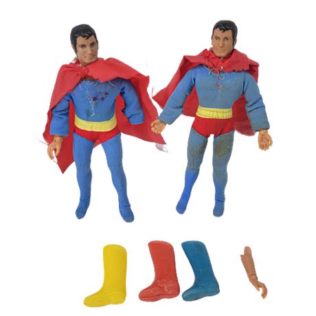 1974 MEGO Corp. Superman Figures