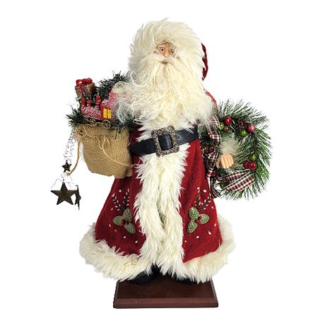 Unmarked Santa Claus Figurine