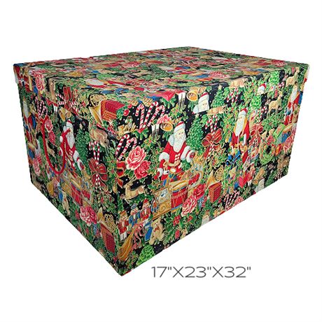 Ultimate Christmas Storage XL Fabric Covered Box