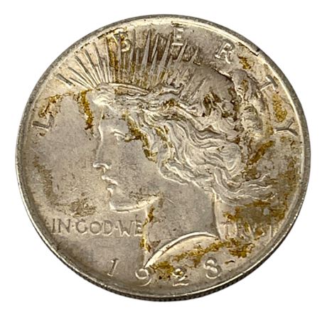1923 Philadelphia Mint Peace Silver Dollar