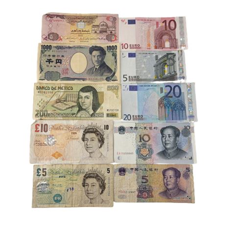 Foreign Banknote Lot