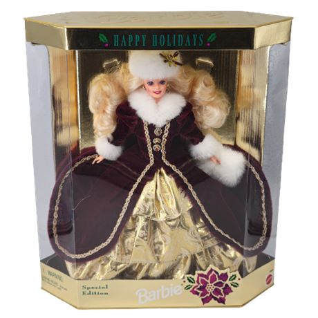 Happy Holidays Barbie Doll 1996 Special Edition